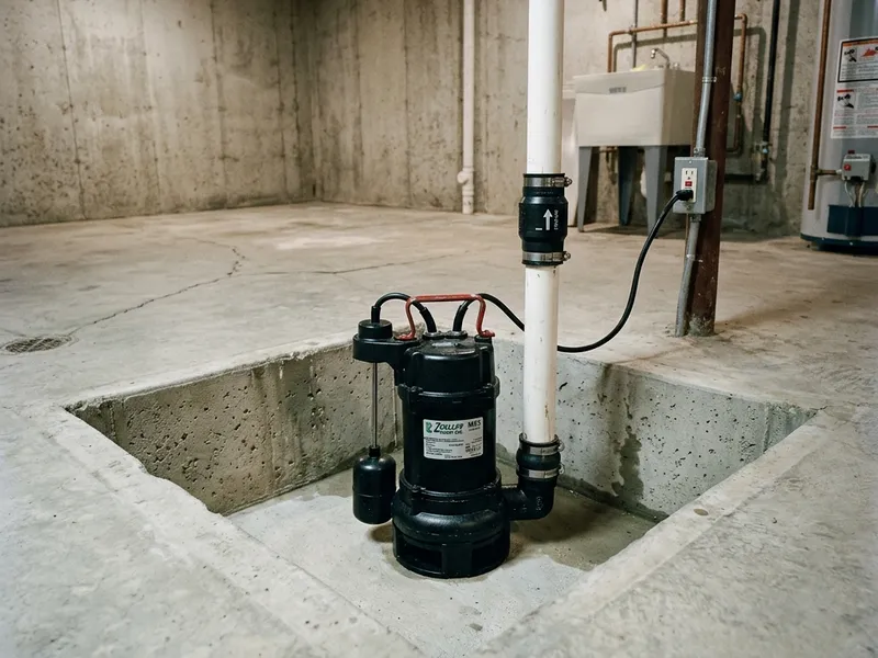Sump Pump Installation Plumber in Salineño, TX